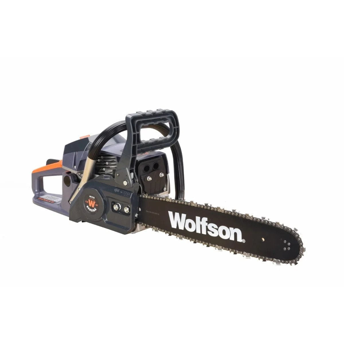 Drujba pe benzina WOLFSON STX-580, 2.6CP, 52CC, 2 lame + 2 lanturi Cadou Ochelari + Manusi, 3, atomico.ro