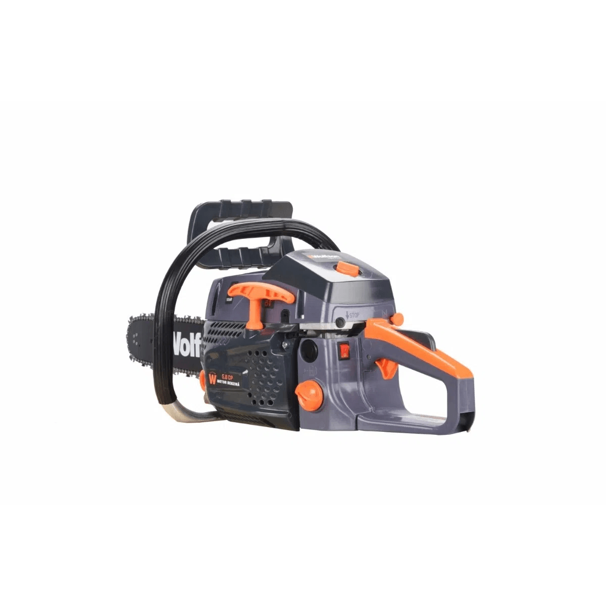 Drujba pe benzina WOLFSON STX-580, 2.6CP, 52CC, 2 lame + 2 lanturi  Ochelari + Manusi incluse, 6, atomico.ro