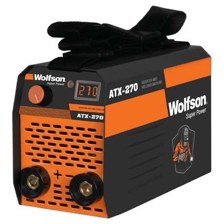Aparate de sudura cu electrod (MMA tip invertor), PROMOAparat de sudura WOLFSON ATX-270, MMA 120A, afisaj electronic LCD, Invertor tehnologie inalt, 1, atomico.ro