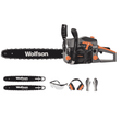 Promo Drujba pe benzina WOLFSONSTX-620, 3.5CP, 58CC . Contine Ochelari + Manusi + Casti