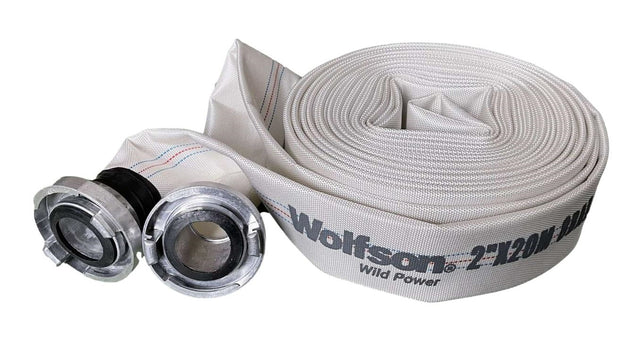 WOLFSON - FURTUN POMPIERI PVC 2 20M  50MM CU MUFE CUPLARE
