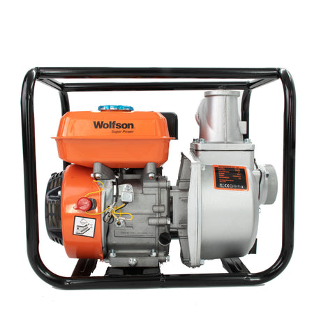 Motopompe, Motopompa apa WOLFSON WT-30, 3 toli, 6.5CP, 60000l/h, 3, atomico.ro