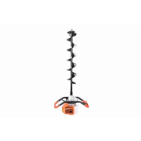 Loco Price, Motoburghiu de pamant WOLFSON STB-520, 1470W,  3 burghie incluse 100, 150 si 200mm + 3 ulei rosu, 0.1L, 3, atomico.ro