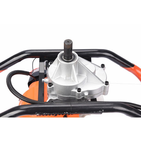 Loco Price, Motoburghiu de pamant WOLFSON STB-520, 1470W,  3 burghie incluse 100, 150 si 200mm + 3 ulei rosu, 0.1L, 2, atomico.ro