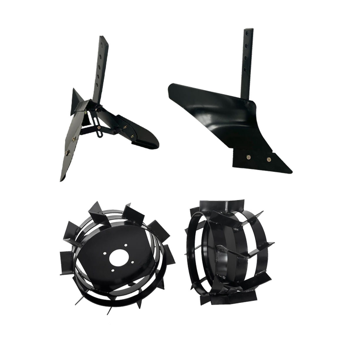Motocultor Wolfson Imperio 8001, 7 CP, cu far si accesorii  plug, rarita, roti de transport 6,50X8, roti metalice, prasitoare, 2, atomico.ro