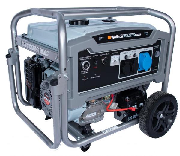 Generator de curent pe benzina Wolfson Imperio 8300, 7900W, monofazat, 17.5CP, 457cc, compatibil cu automatizare ADG11050 - Resigilat, 3, atomico.ro