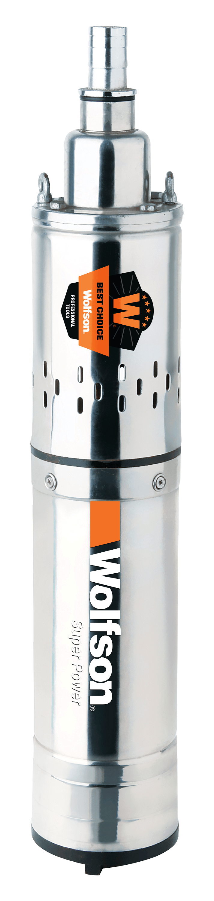 Pompa submersibila apa curata WOLFSON PS-1300, 750W, cablu 15m, 1900L/h, 1 tol, inaltime max pompare 100m, diametru 100mm, 1, atomico.ro